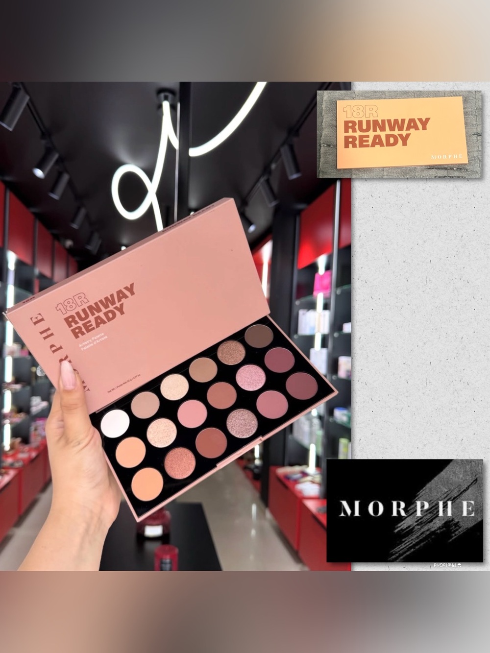 Morphe 18R Runway Ready Eyeshadow Palette